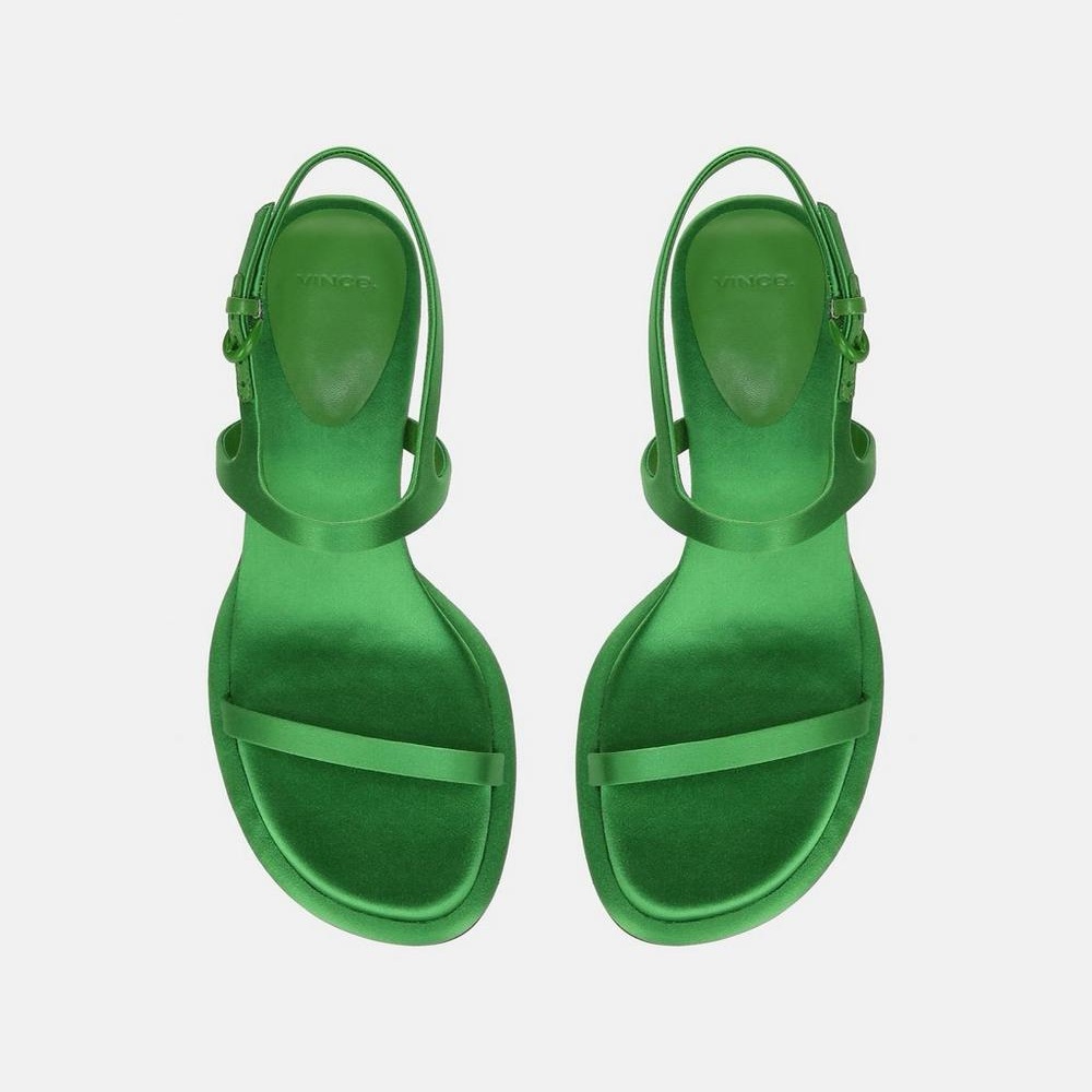Vince Emerald Green Women's Sandals